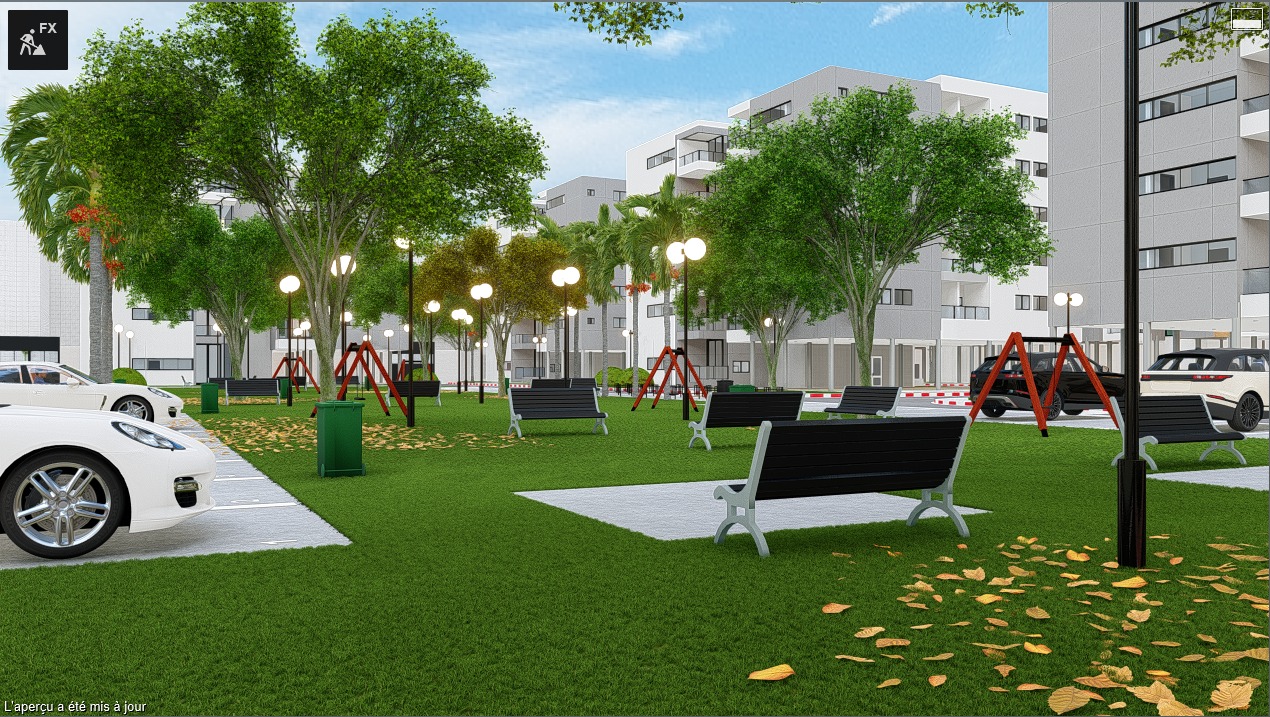 Projet Modeste Bassam - vue 5