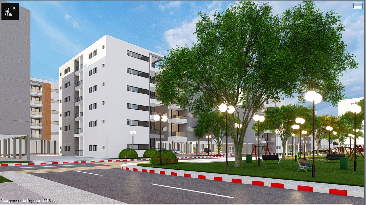 Projet Modeste Bassam - vue 9