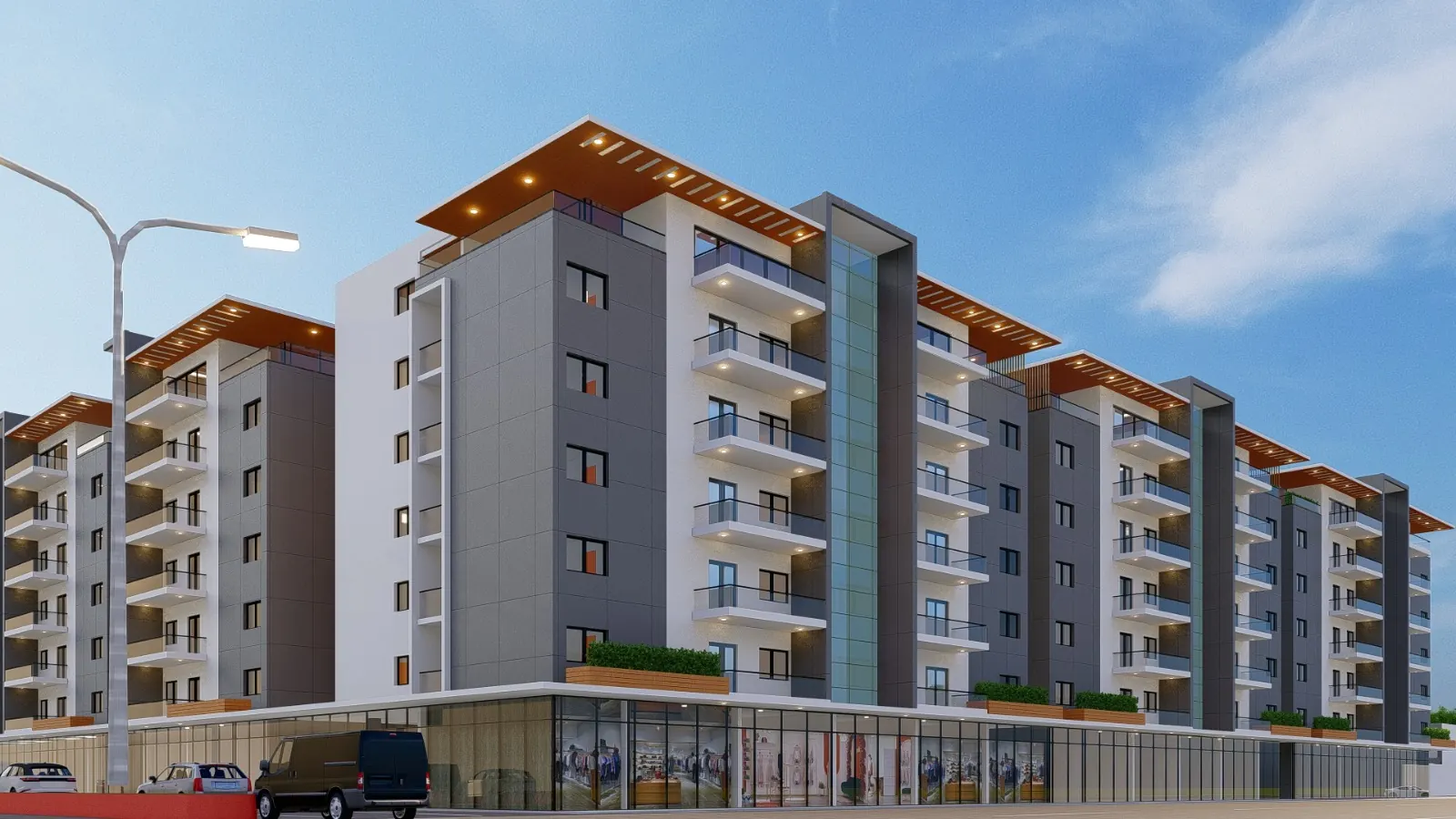Projet Modeste Bassam - vue 1